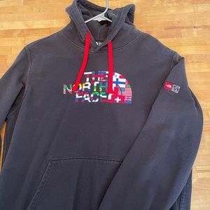 The north face international collection hoodie